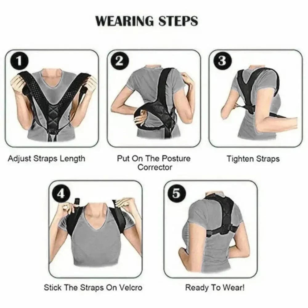 Posture Correction Belt by BeeChip - Diagonal Arrow