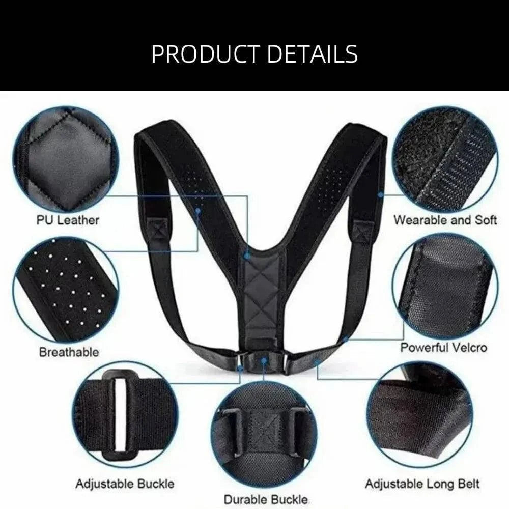 Posture Correction Belt by BeeChip - Diagonal Arrow